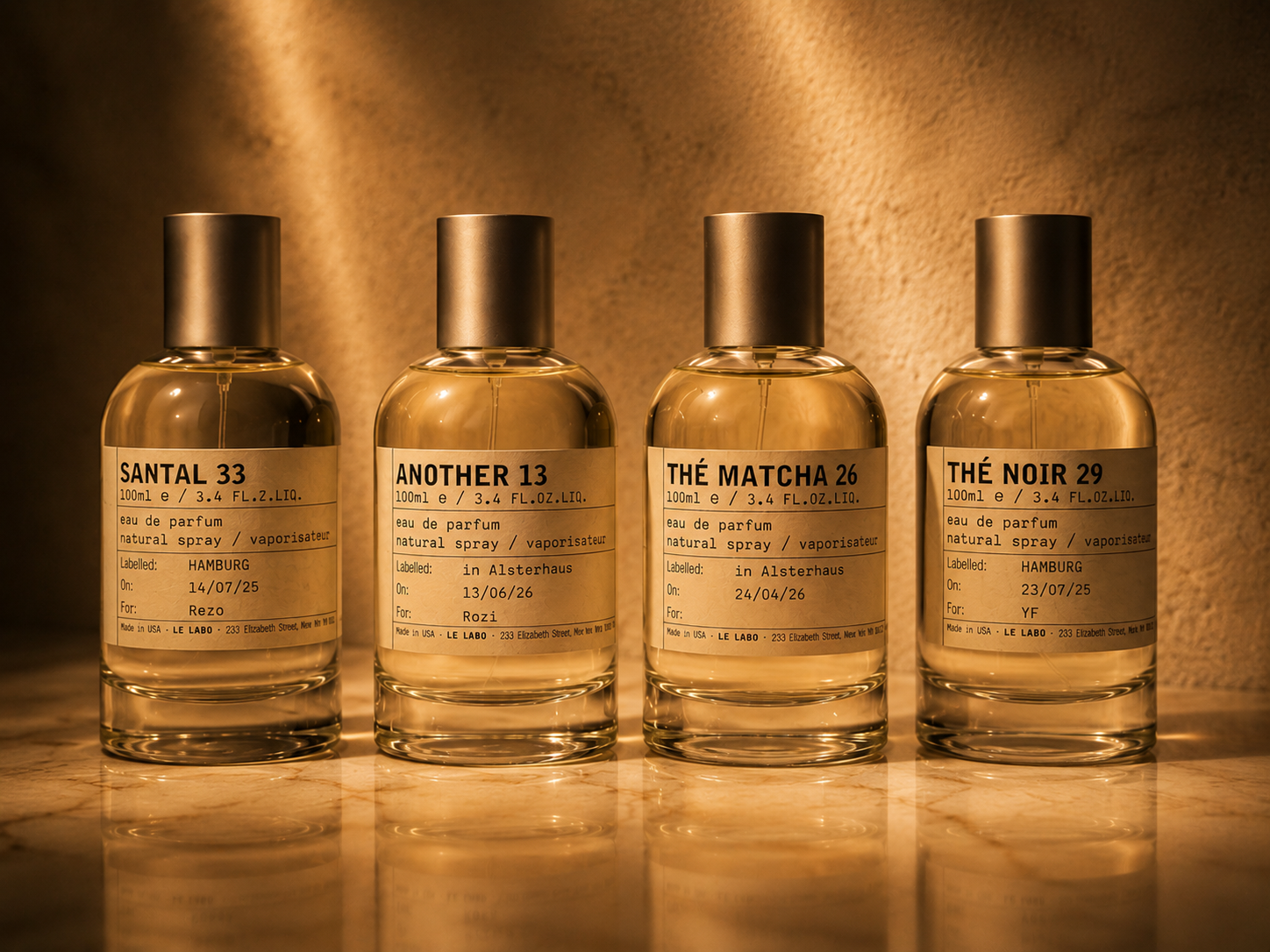 Le Labo Bundle - 4 x 2ml Duftset
